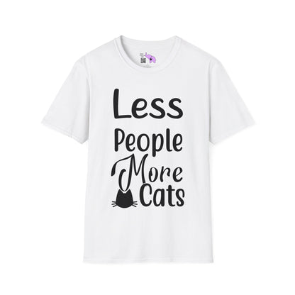 Less People More Cats T-shirt