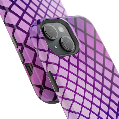 Midnight Mist Mosaic MagSafe® Compatible Tough Case for iPhone