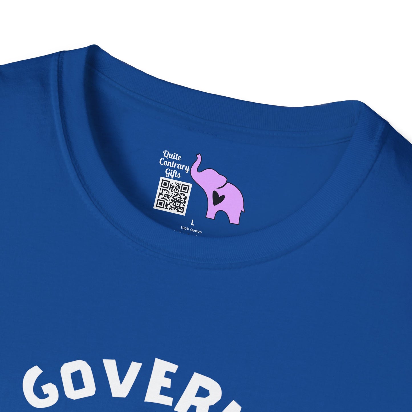 The Government is Lying To Us Female Skull/Glasses Adult T-shirt