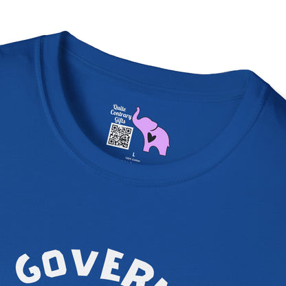 The Government is Lying To Us Female Skull/Glasses Adult T-shirt