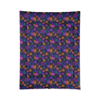 Luminous Carnations Comforter