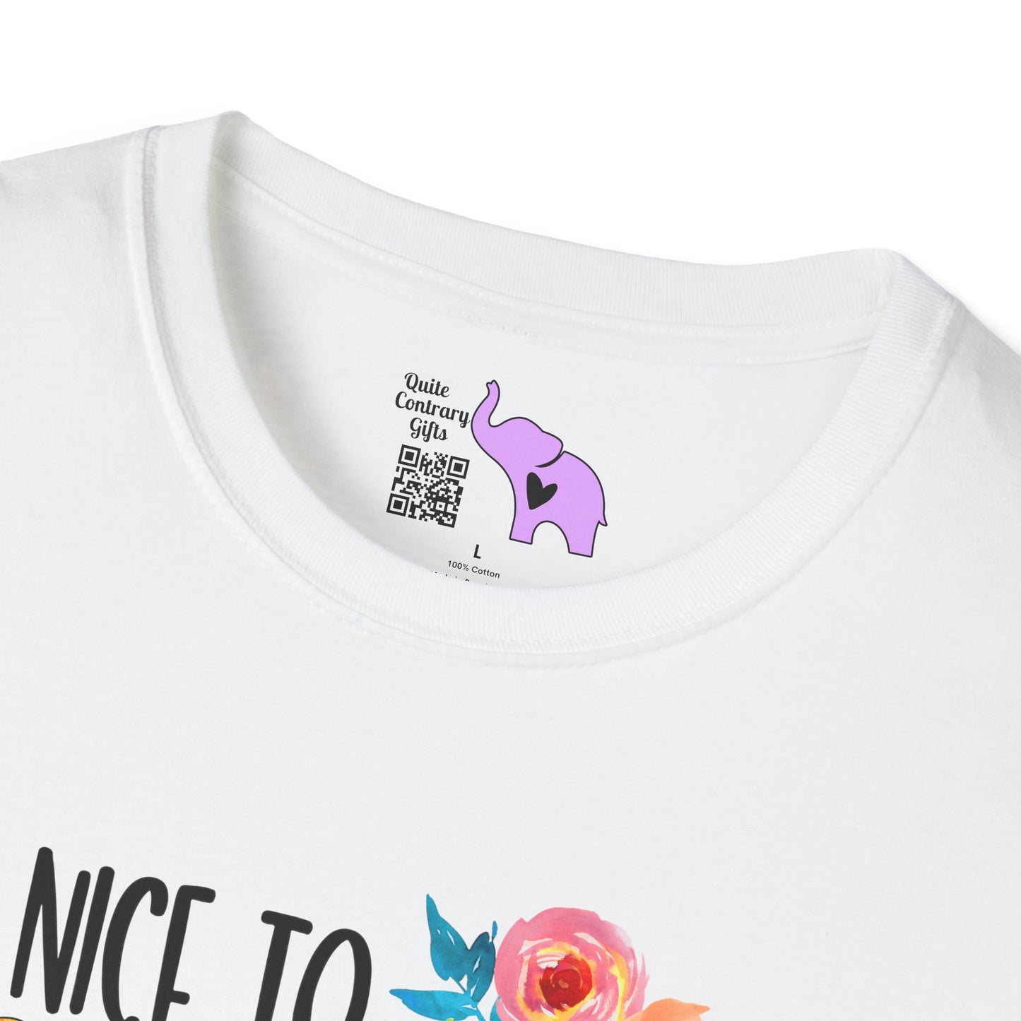 Be Nice To The Bus Driver... Adult T-shirt