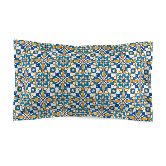 Talavera Sunburst Microfiber Pillow Sham