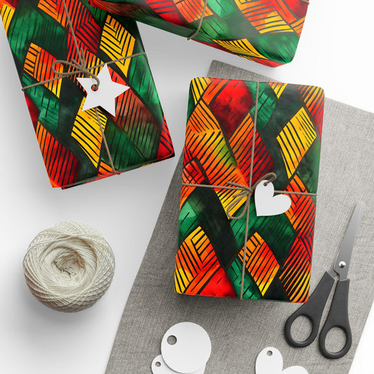Joyful Vibes Kwanzaa Wrapping Paper