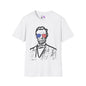 Abraham Lincoln w/Flag Sunglasses T-shirt