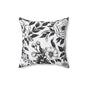 Whispering Blooms Throw Pillow