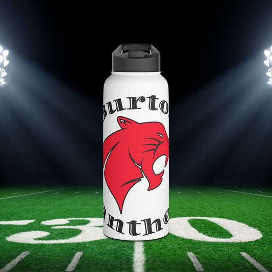 Burton Panthers Classic Stainless Steel Water Bottle