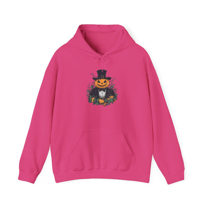 Halloween Pumpkin Man Heavy Blend™ Hooded Sweatshirt