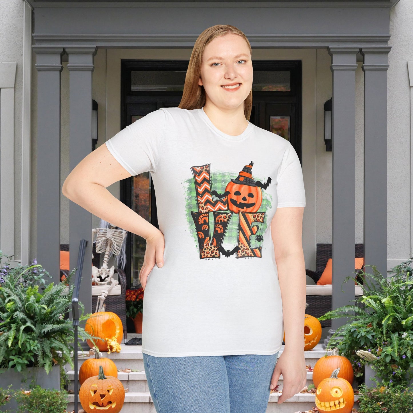Halloween Love Adult T-shirt