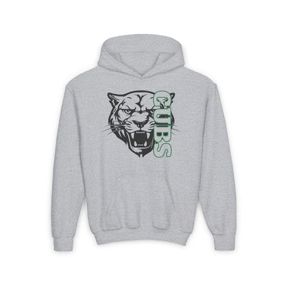 Brenham Cubs Mascot Youth Heavy Blend Hoodie