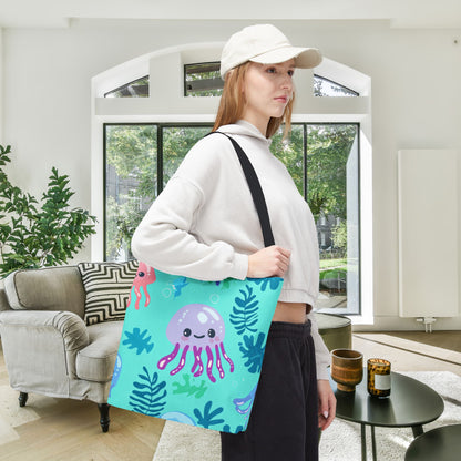 Jellyfish Daydreams Canvas Tote Bag