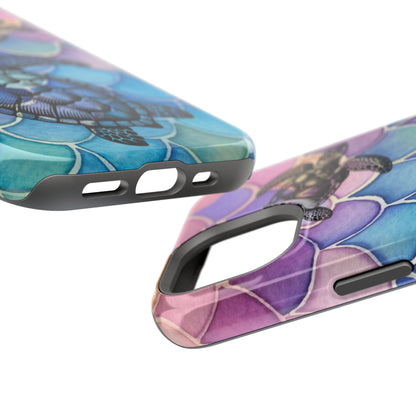 Sea Turtle Silhouette MagSafe® Compatible Tough Case for iPhone