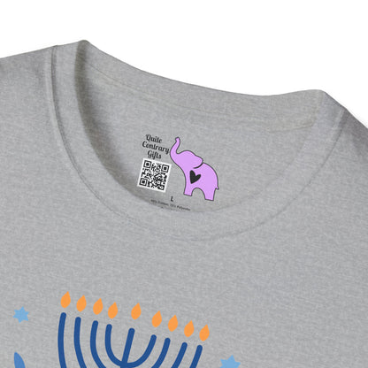 Hanukkah Wishing Peace & Light T-shirt