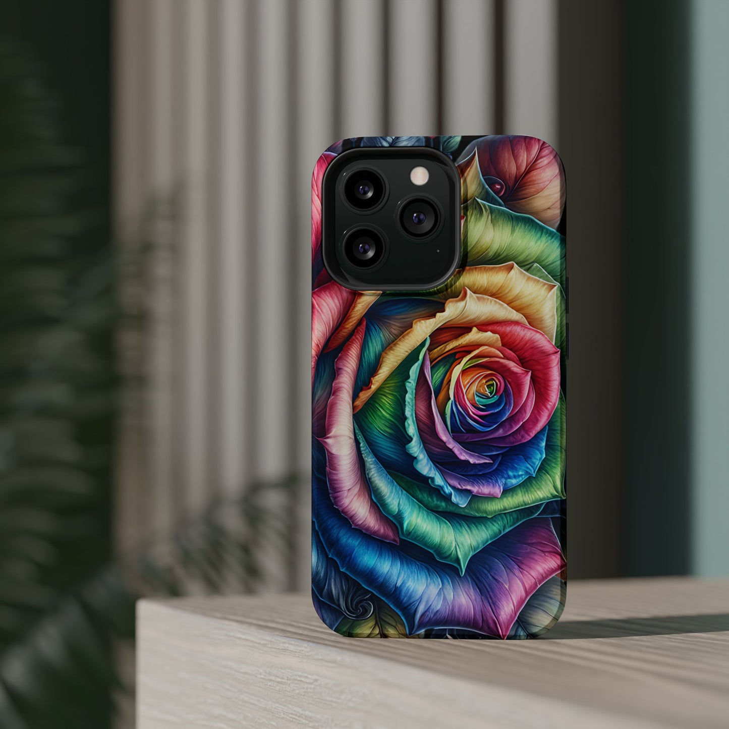 Colorful Rose MagSafe® Compatible Tough Case for iPhone