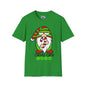 Candy Cane Crew Gnome Adult T-shirt