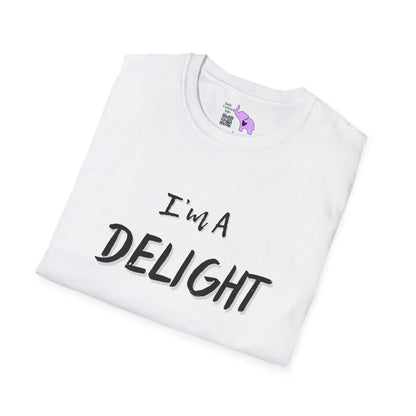 I'm A Delight Adult T-shirt