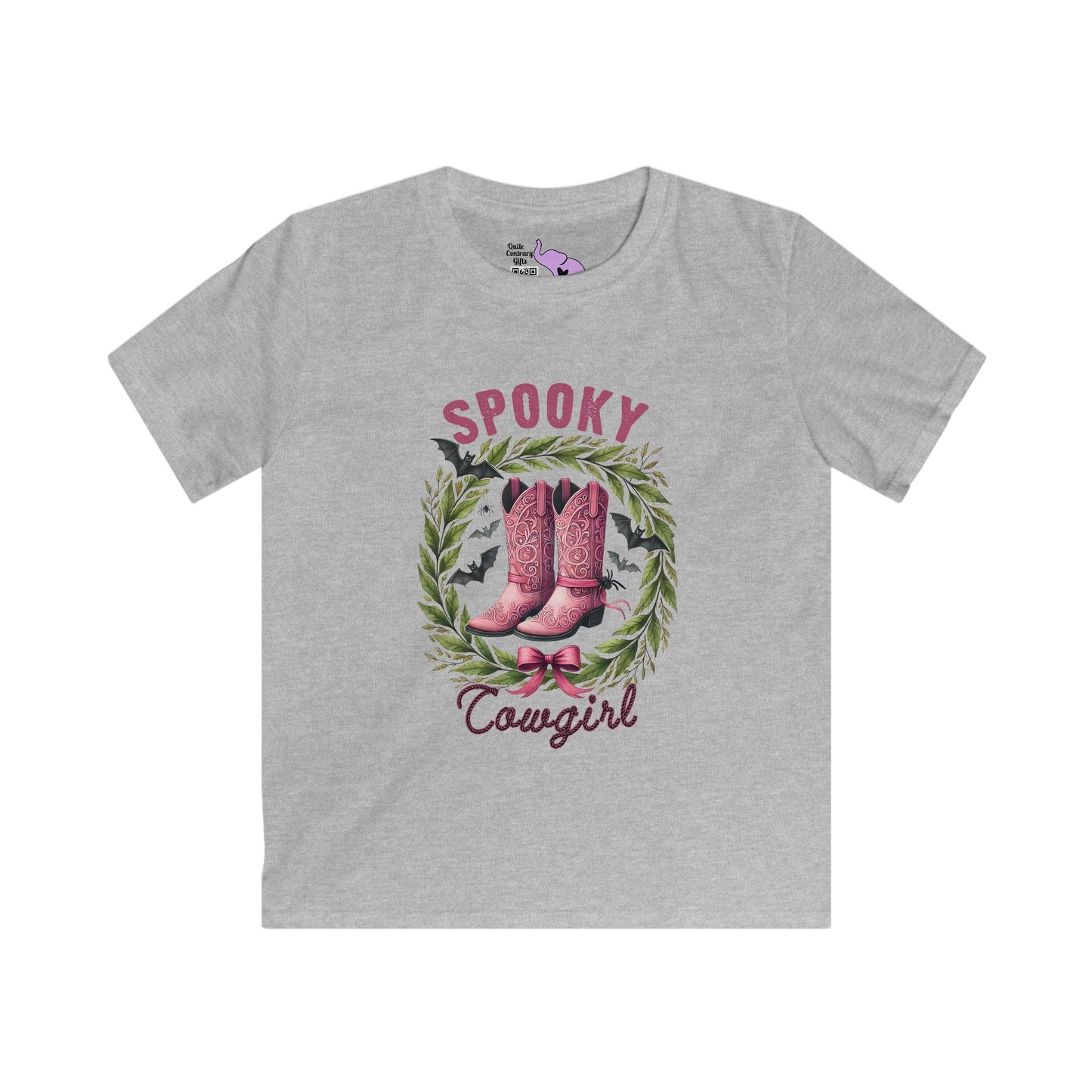 Spooky Cowgirl Youth Softstyle Tee