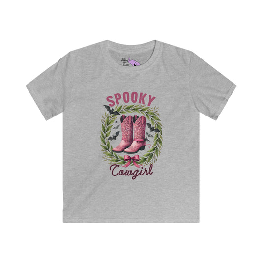 Spooky Cowgirl Youth Softstyle Tee
