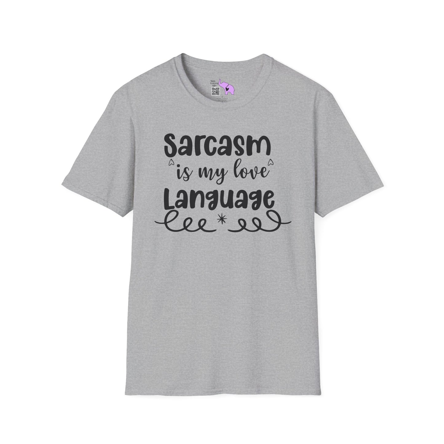 Sarcasm Is My Love Language Adult T-shirt