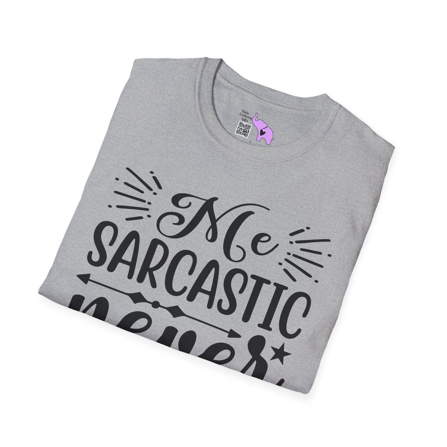 Me Sarcastic Never Adult T-shirt