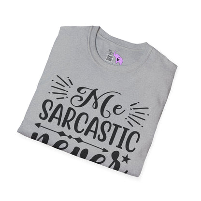 Me Sarcastic Never Adult T-shirt
