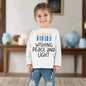 Hanukkah Wishing Peace & Light 2 Toddler Long Sleeve Tee