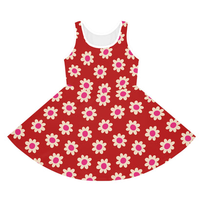 Cupid's Garden Girls' Sleeveless Sundress