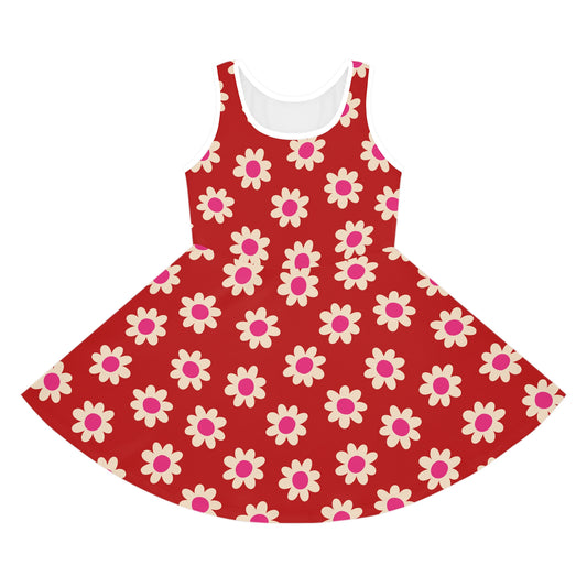 Cupid's Garden Girls' Sleeveless Sundress