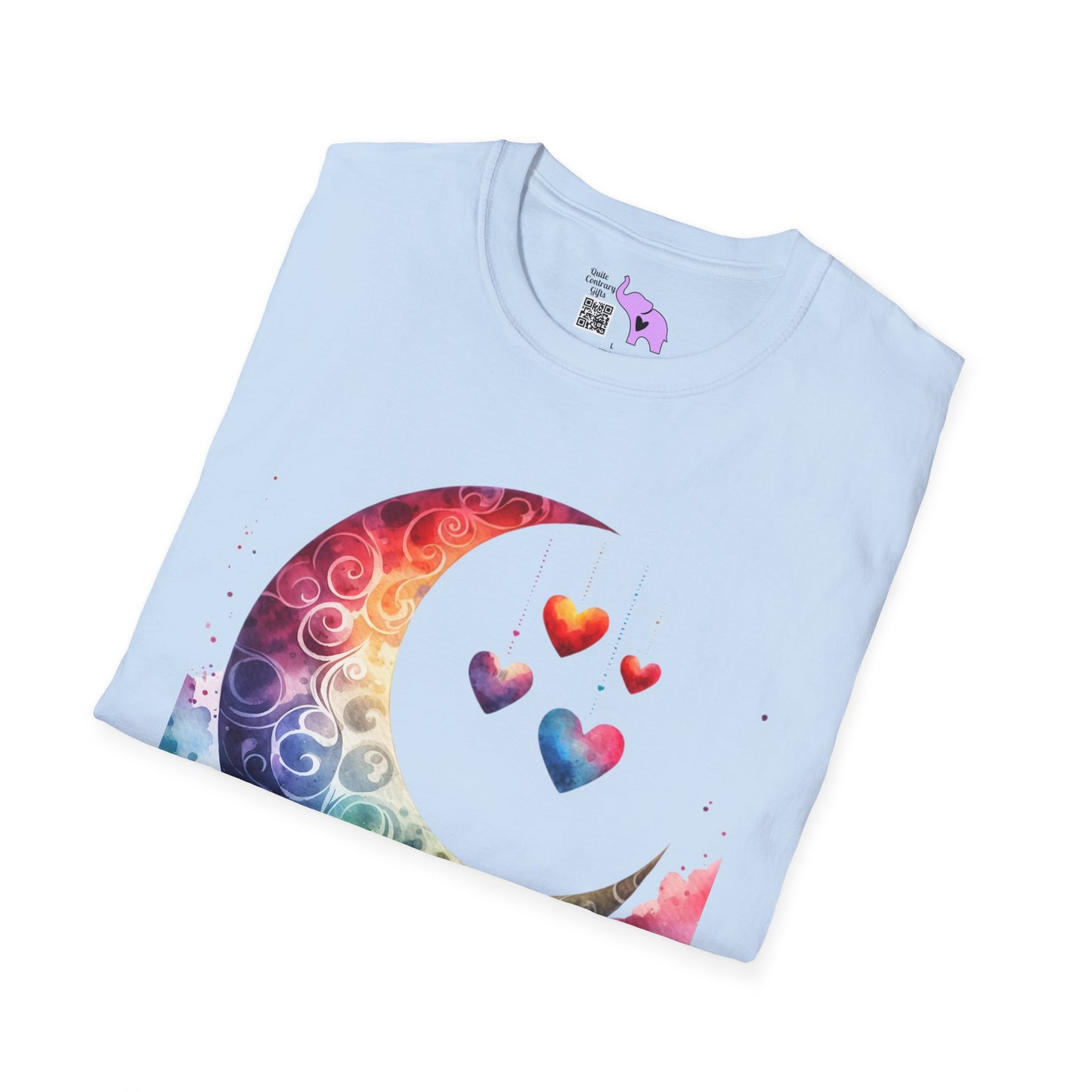 Moon in Love Adult T-shirt