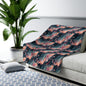Pink Venom Marble Fleece Blanket