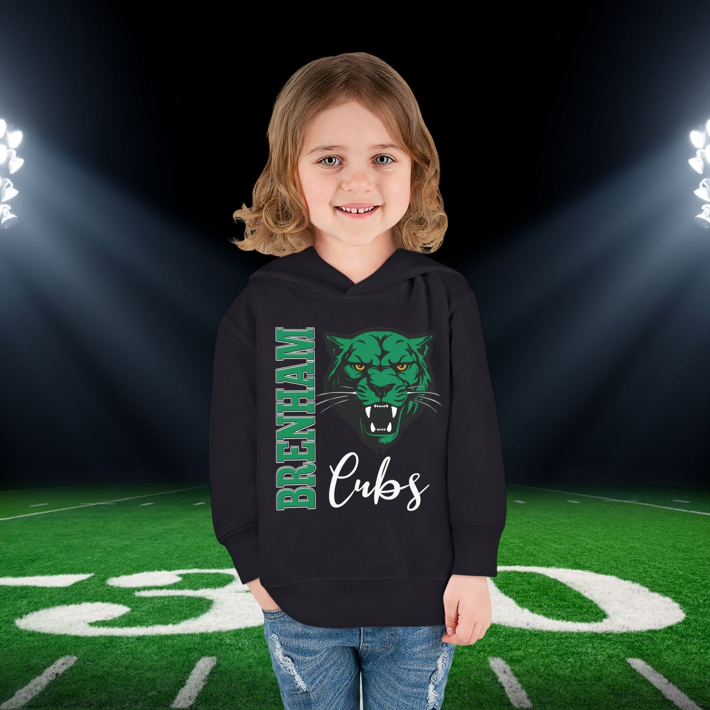 Brenham Vertical Fury Toddler Hoodie