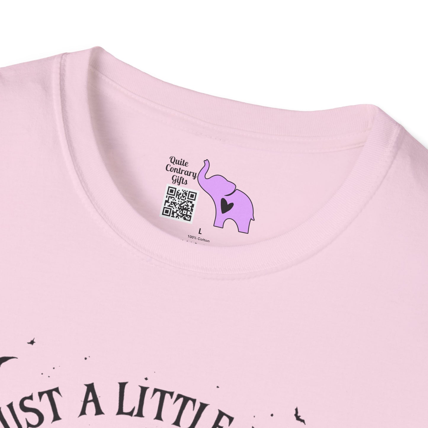 Just A Little Ray of Pitch Black (Crescent Moon) Adult T-shirt