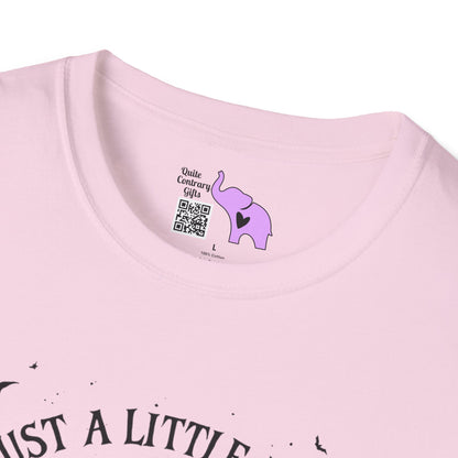 Just A Little Ray of Pitch Black (Crescent Moon) Adult T-shirt