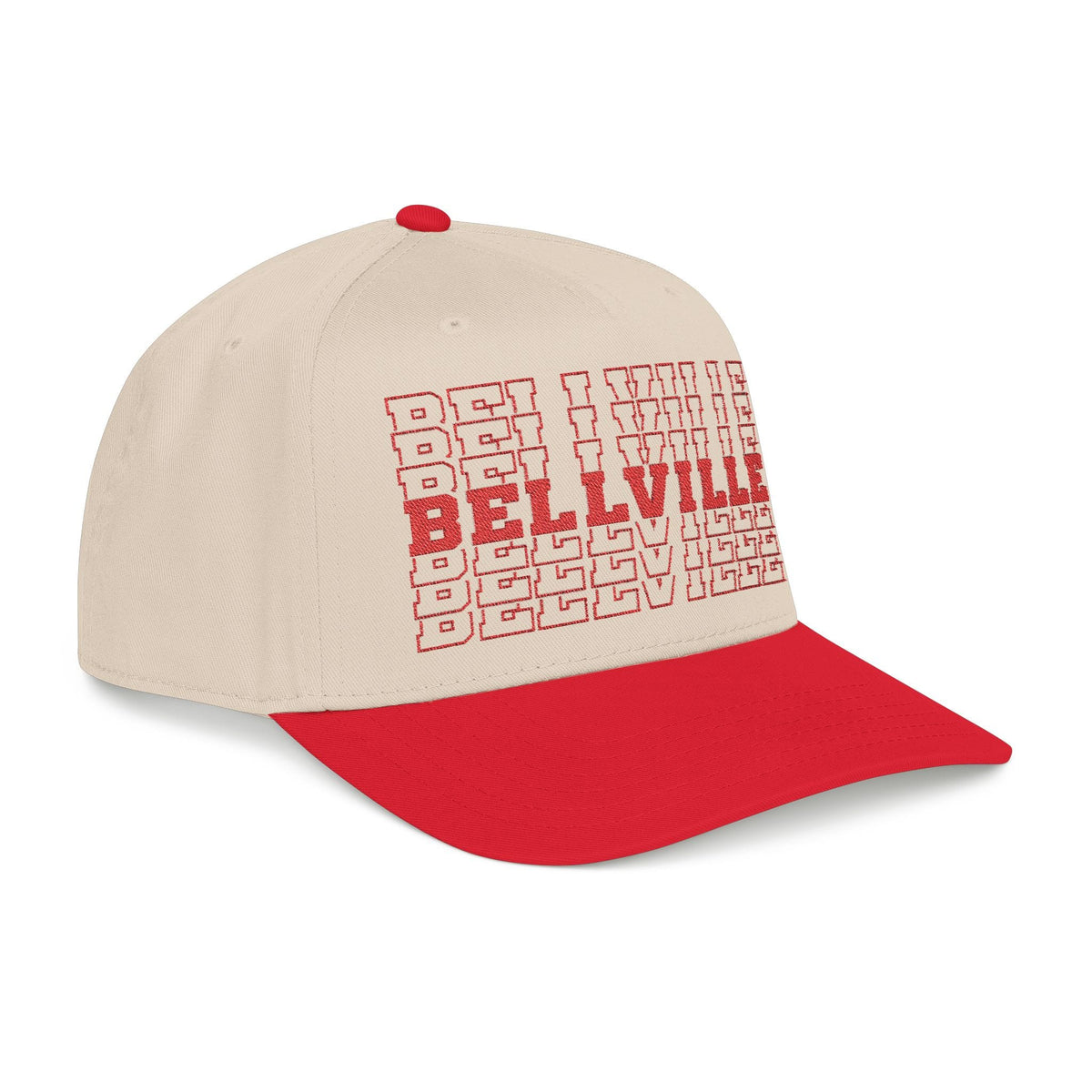 Bellville Stacked Mid Profile Baseball Cap