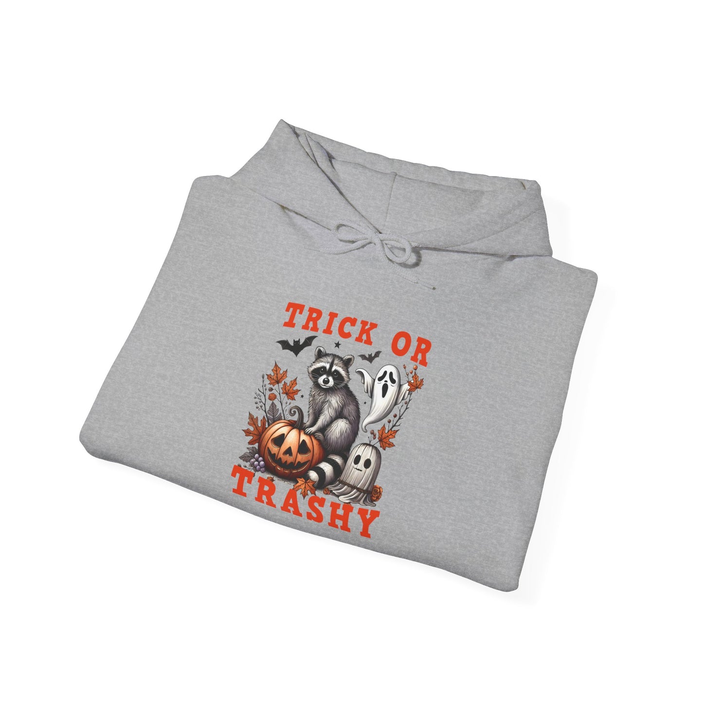 Trick or Trashy Racoon Heavy Blend™ Hooded Sweatshirt