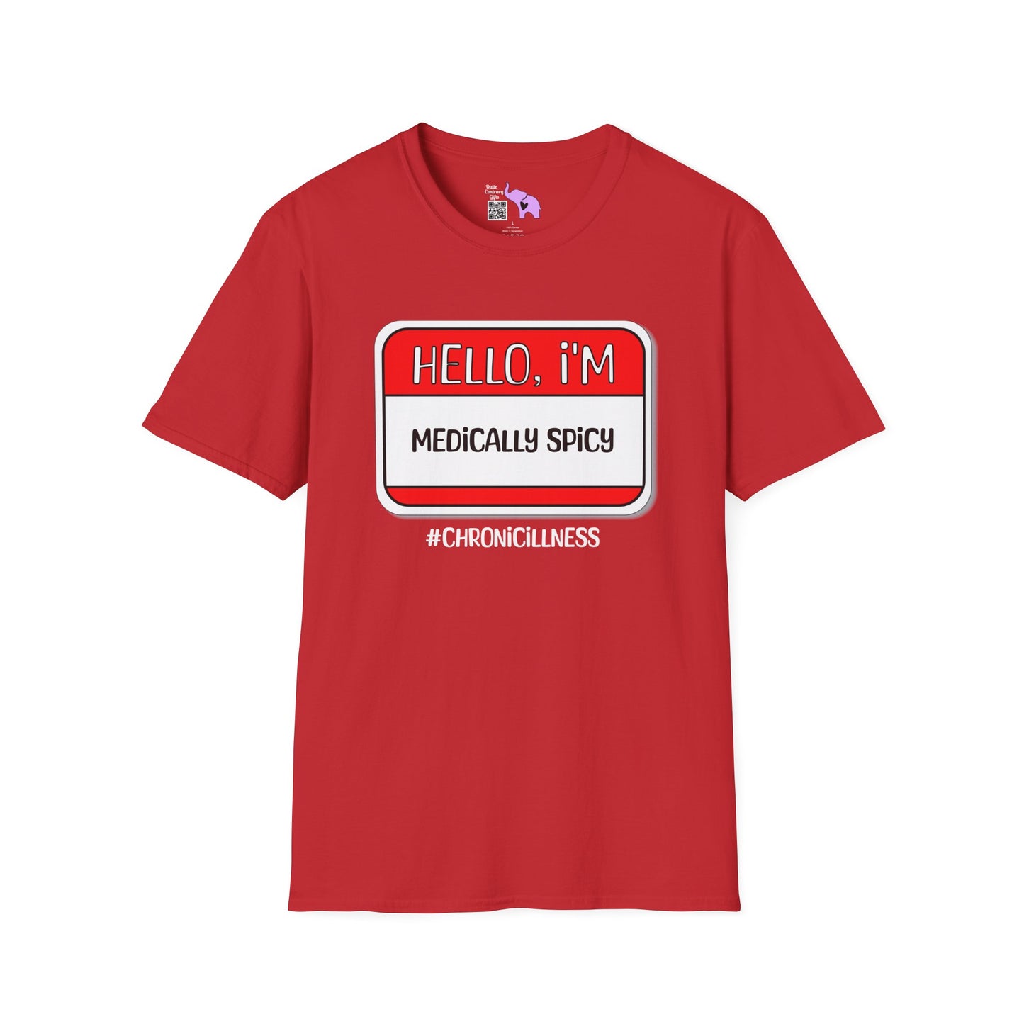 Hello, I'm Medically Spicy Adult T-shirt