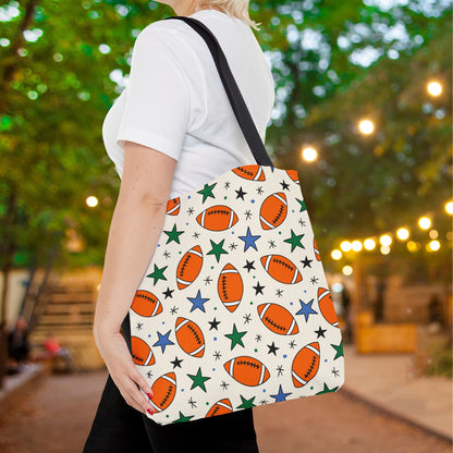 Touchdown Stars Canvas Tote Bag