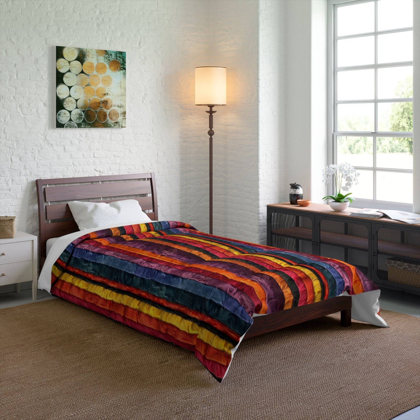 Vertical Vibes Comforter
