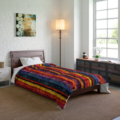 Vertical Vibes Comforter