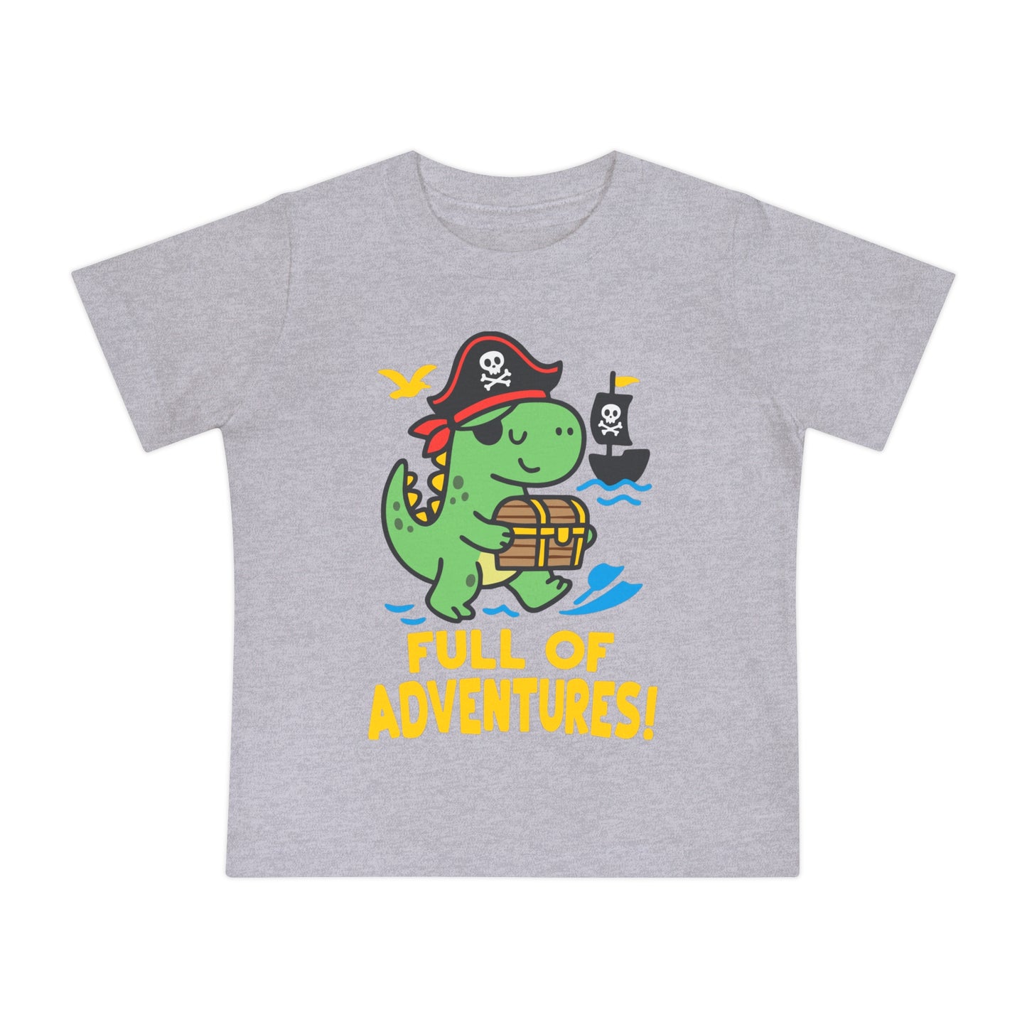 Full of Adventures (Dinosaur Pirate) Infant T-Shirt