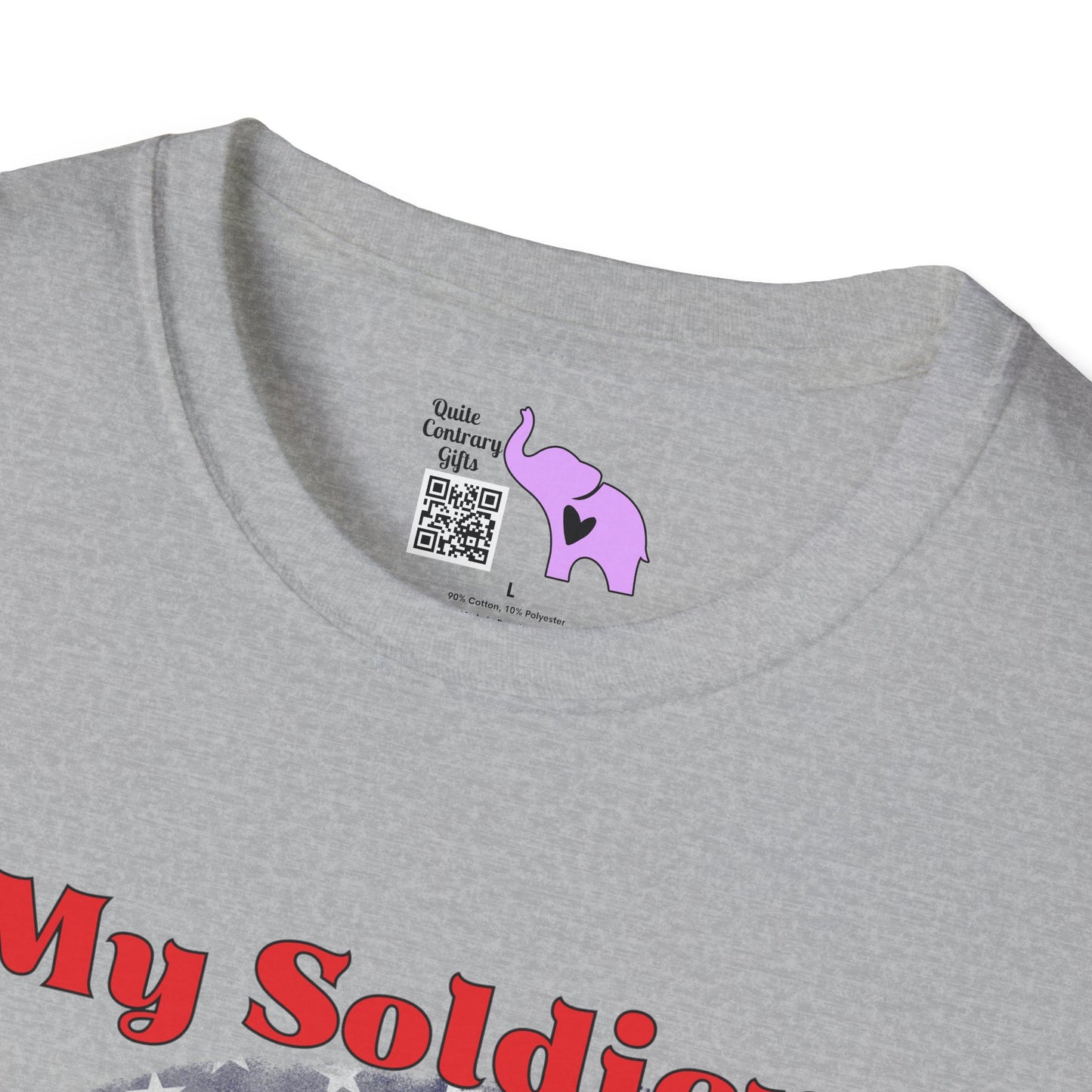 My Soldier My Daughter (Dad) Adult T-shirt