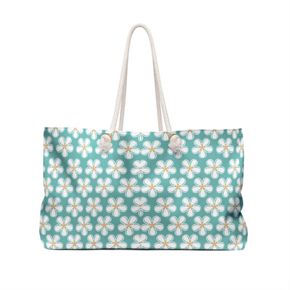 Tealberry Blooms Weekender Bag