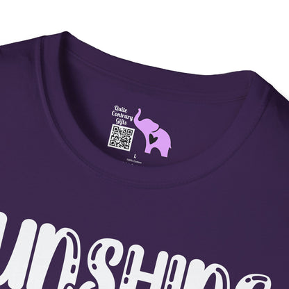 Sunshine Mixed With A Little Hurricane Adult T-shirt