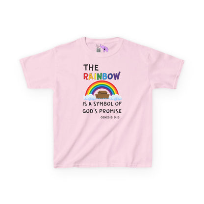 The Rainbow is A Symbol of God's Promise Kids Heavy Cotton™ Tee