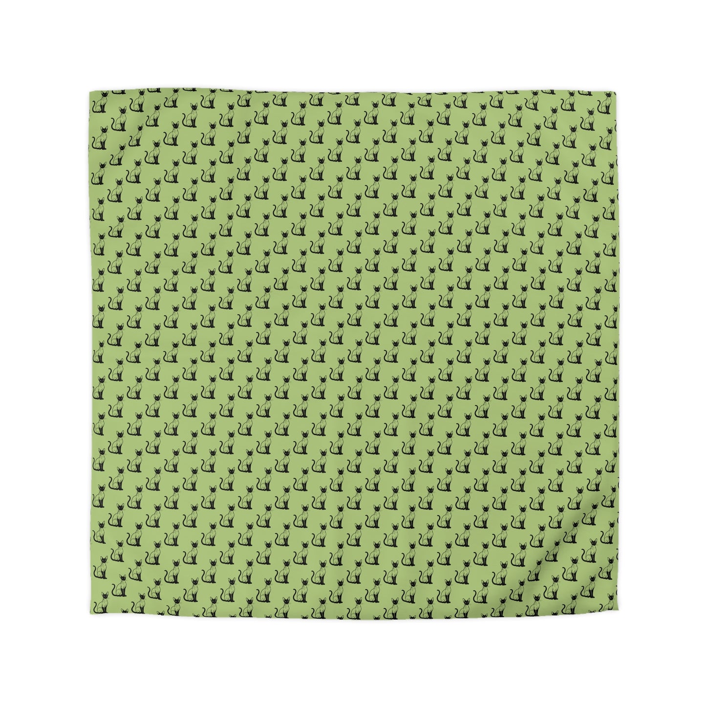 Siamese Charm – Sage Garden Microfiber Duvet Cover