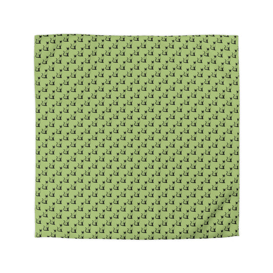 Siamese Charm – Sage Garden Microfiber Duvet Cover