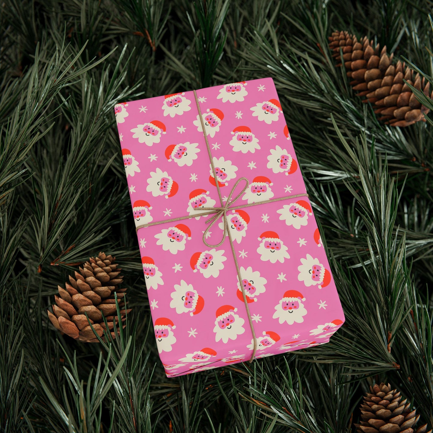 Jolly in Pink Wrapping Paper