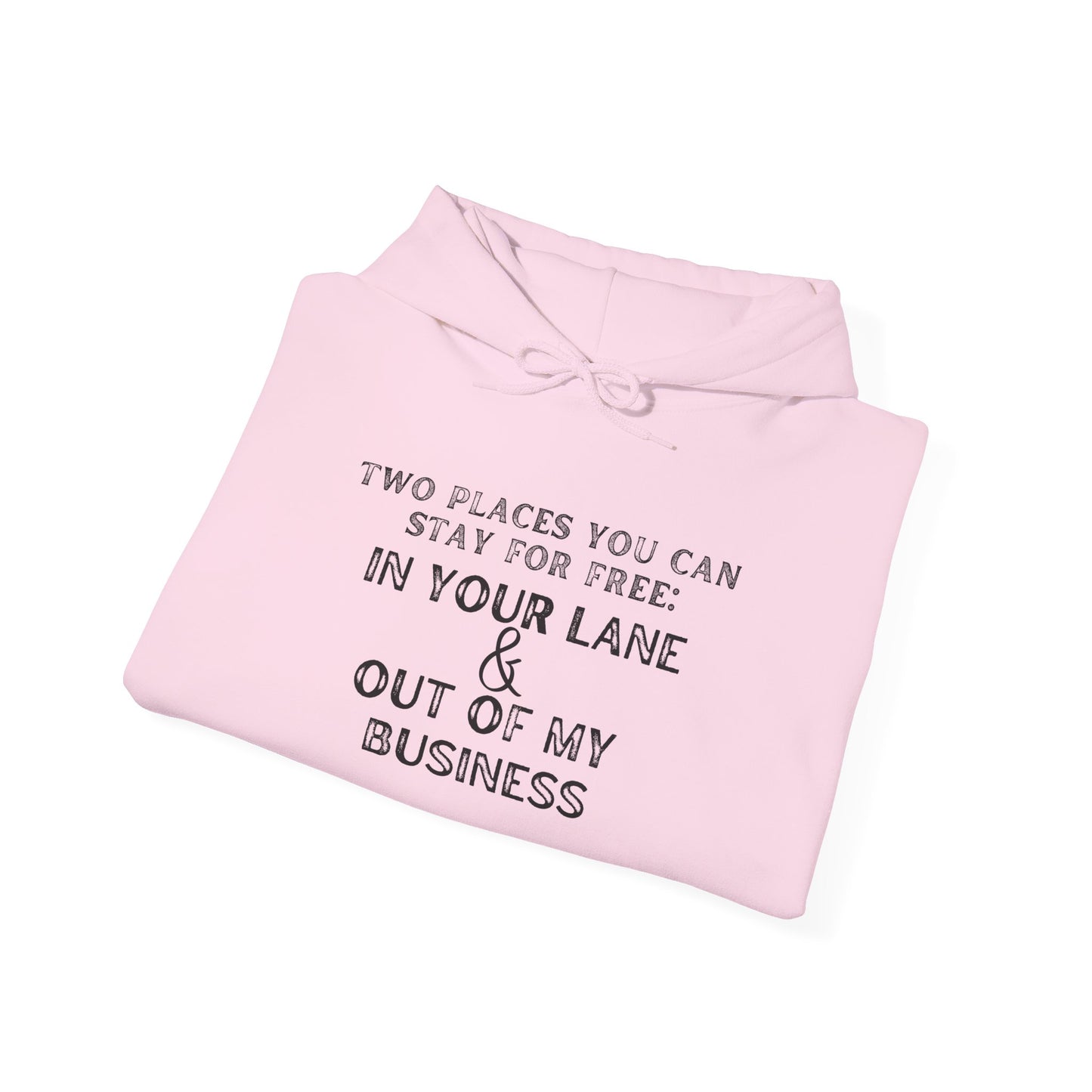 Two Places You Can Stay for Free Heavy Heavy Blend™ Hooded Sweatshirt