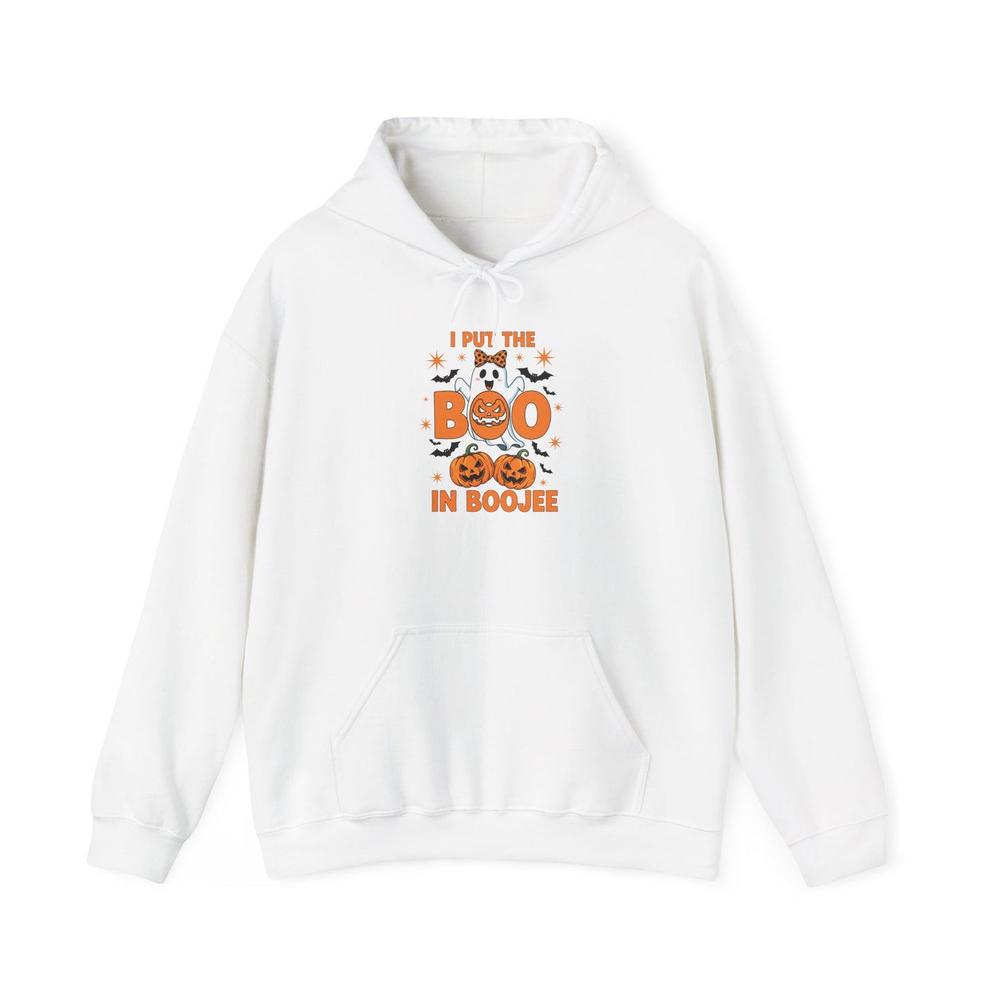 I Put the Boo in Boojee Heavy Blend™ Hooded Sweatshirt