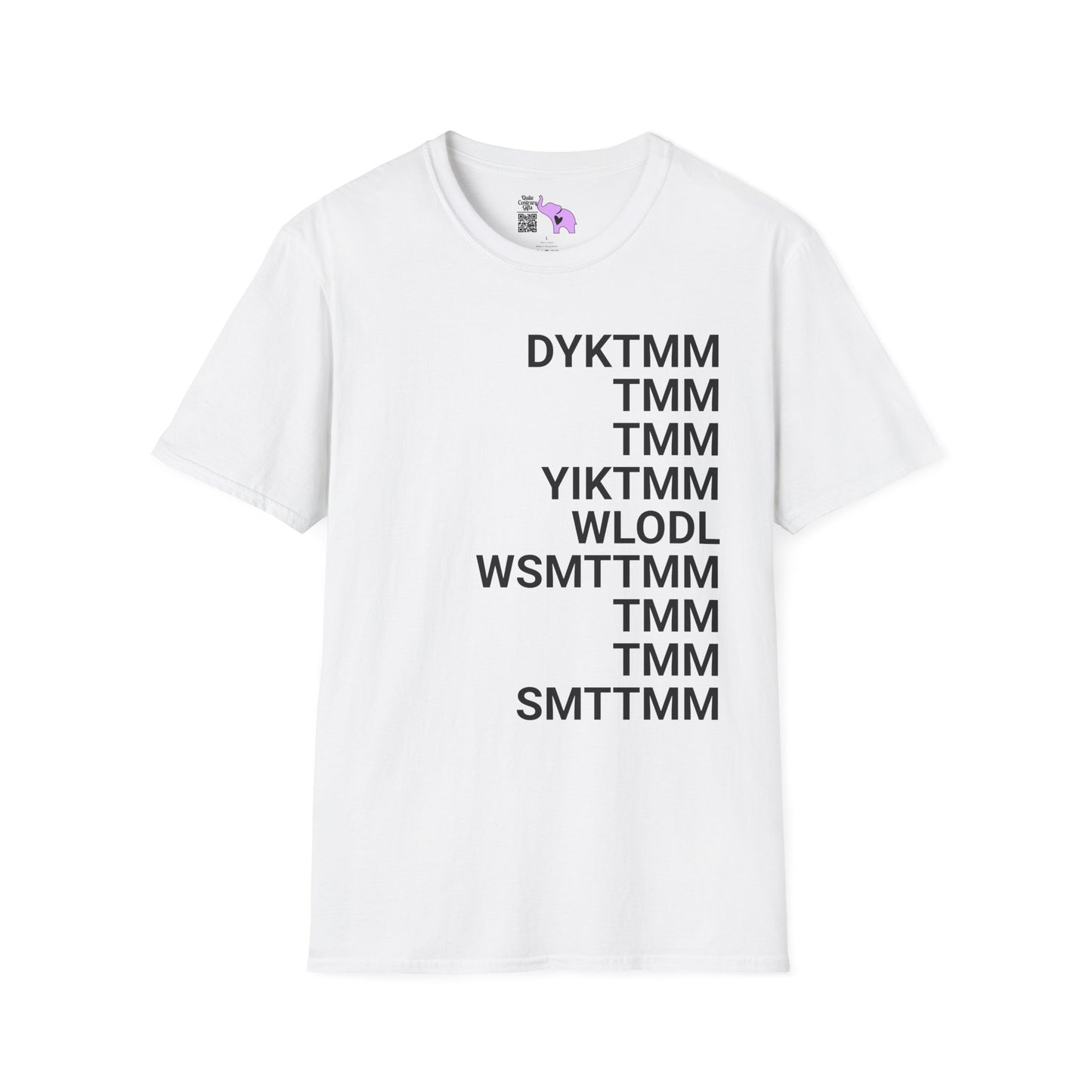 Do You Know The Muffin Man Abbreviation Adult T-shirt